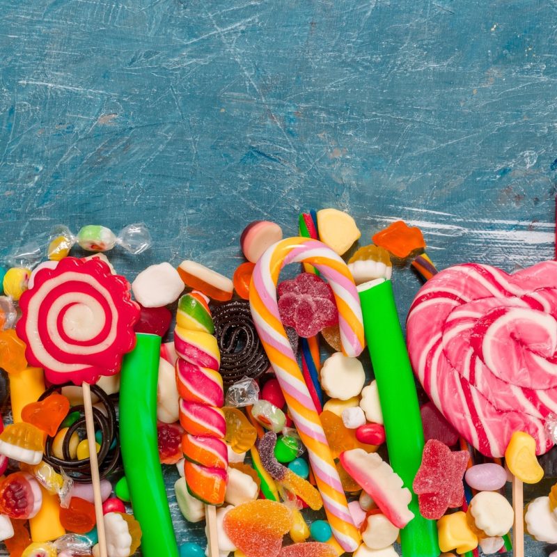 Colorful Candies mixed